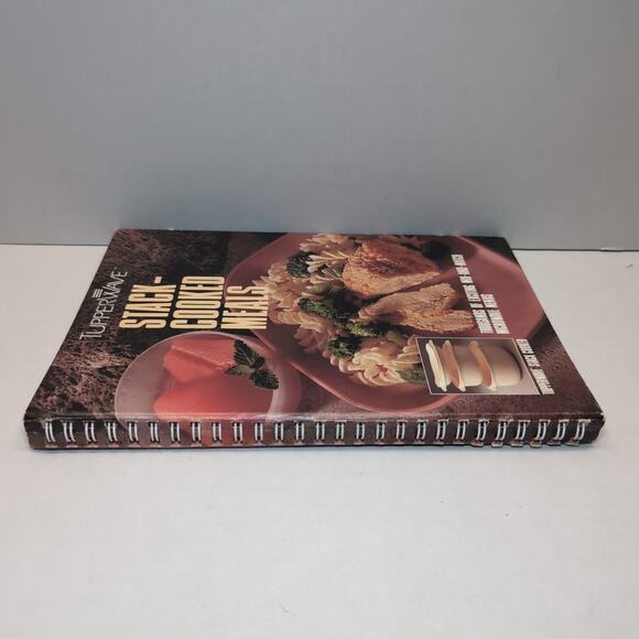 Tupperware Tupperwave Stack Cooked Meals Recipe Book #33409 Stack Cooker 1990 - Picture 3 of 11